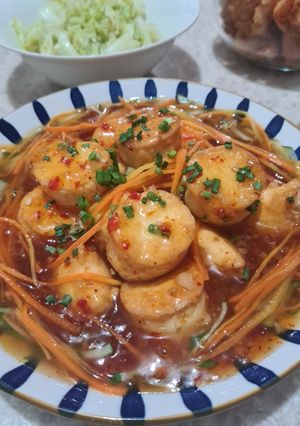 Foto resep Thai chilli tofu