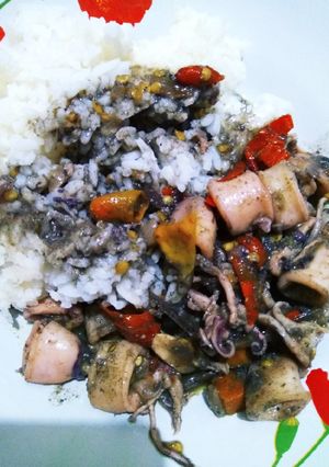 Foto resep Cumi hitam🦑