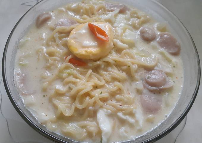 Indomie Carbonara simple