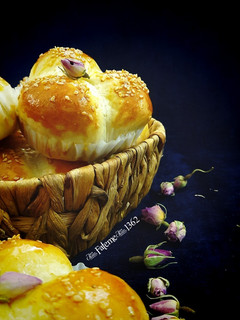 عکسی از دستور نان نارگیلی عسلی
