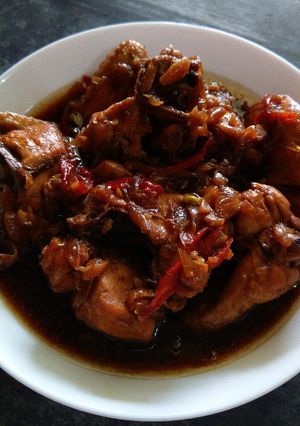 Foto resep Ayam kecap jeruk limo