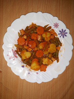 عکسی از دستور خوراک لوبیا سبز