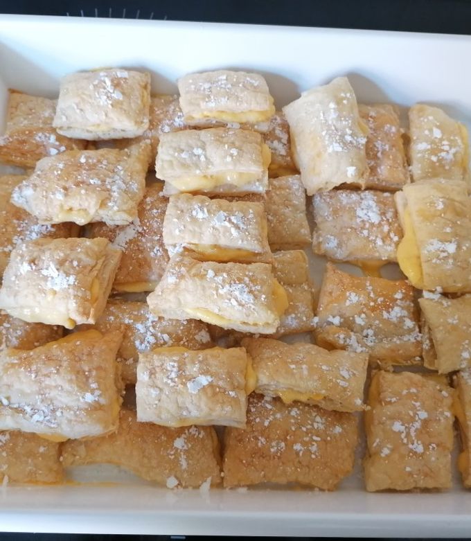 Foto principal de Hojaldritos rellenos de crema pastelera