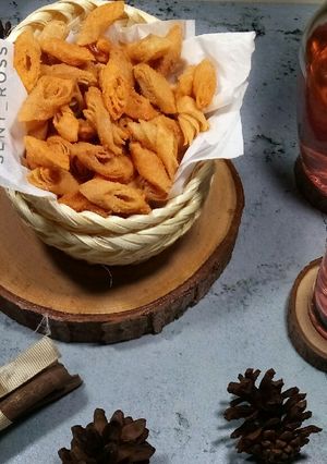 Foto resep Keripik kulit lumpia bumbu tabur
