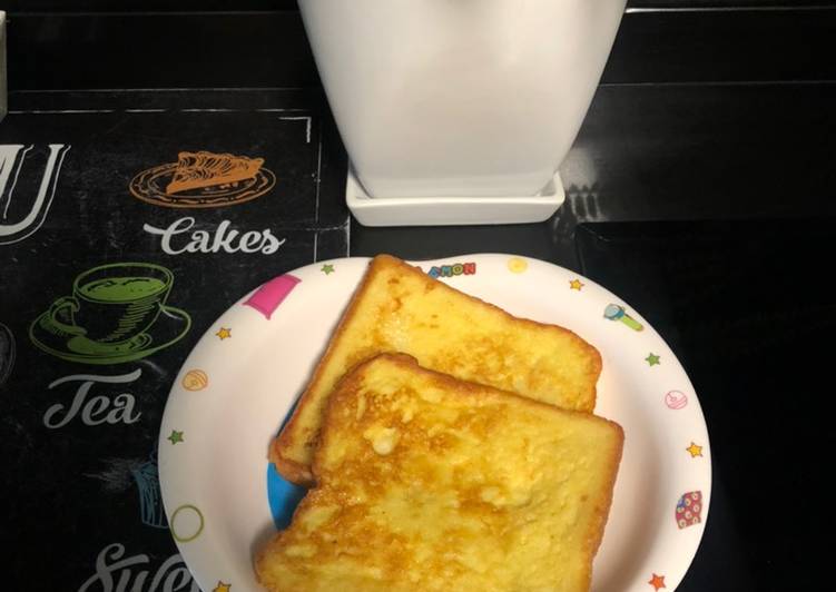 Langkah Mudah untuk Membuat French toast ala toast box Anti Gagal