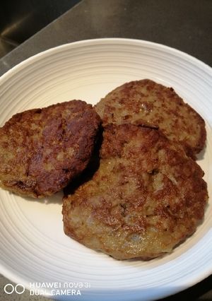 A picture of Pork Patties.