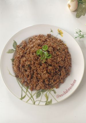Foto resep Isian Ayam untuk Bacang, Roti, Arem-arem