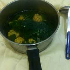 Sayur Bening Bayam Jagung-レシピのメイン写真