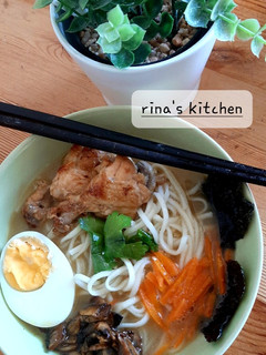 Foto resep Homemade Tori Paitan Ramen
