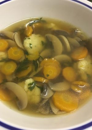 Gomba leves recept fotója