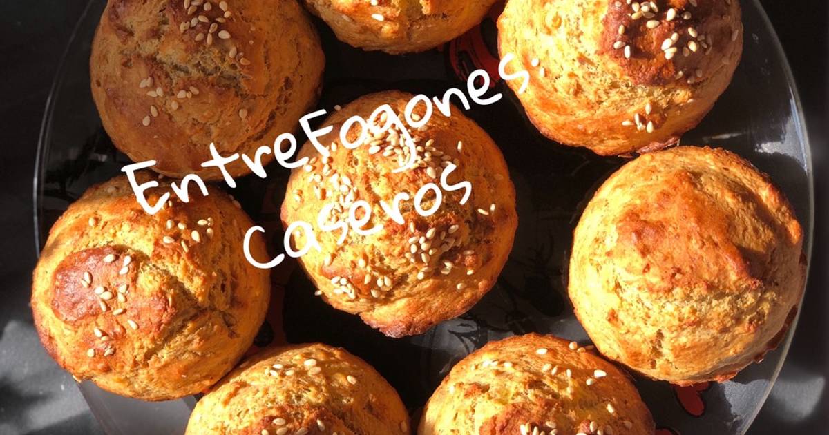 Muffins fitness de plátano y avena SIN trigo Receta de Entre Fogones Caseros Cookpad