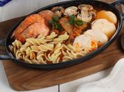 Gambar kimchi tofu sup