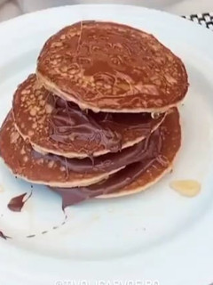 Foto de Panquecas de Banana e Aveia