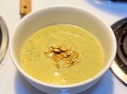 A picture of winter squash soup