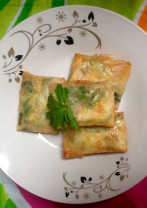 Foto resep Lumpia Daun Bawang Telur