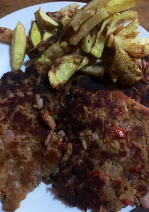 Una foto de Hamburguesas de atún