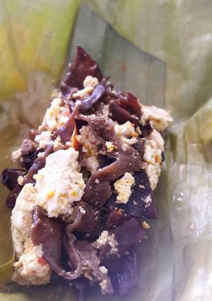 Foto resep Botok Tahu mix jamur kuping