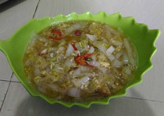 Resep Sayur Sawi Putih Telur Praktis Oleh Neisie Sanbasih Cookpad