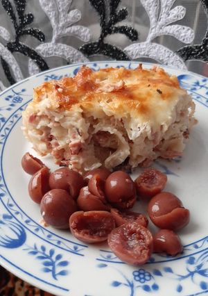 Sonkás tészta recept fotója
