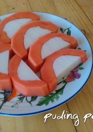 Foto resep Puding Pepaya - Step lengkap dgn Foto