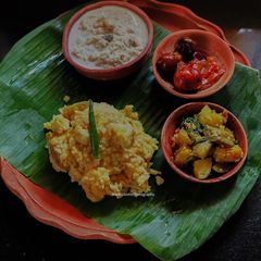 A picture of Bengali Lunch Thali.