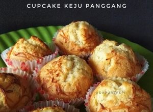 Foto resep Cupcake Keju Panggang 🧀