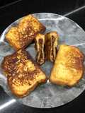 Nutella-Stuffed French Toast Brioche