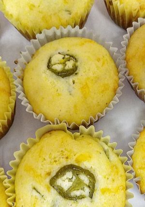 A picture of Jalapeno & Cheese Corn Muffins.