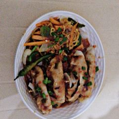 A picture of Momo sizzler.