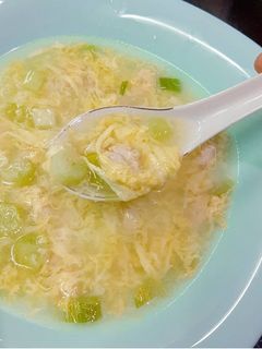 Foto resep Egg Drop Soup/Sup Telur