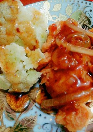 Foto resep Ayam crispy saus tiram spicy