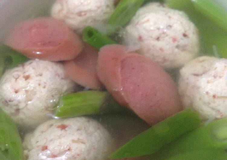 Bahan Sop Bola bola Tahu Kornet | Resep Membuat Sop Bola bola Tahu Kornet Yang Enak Dan Lezat