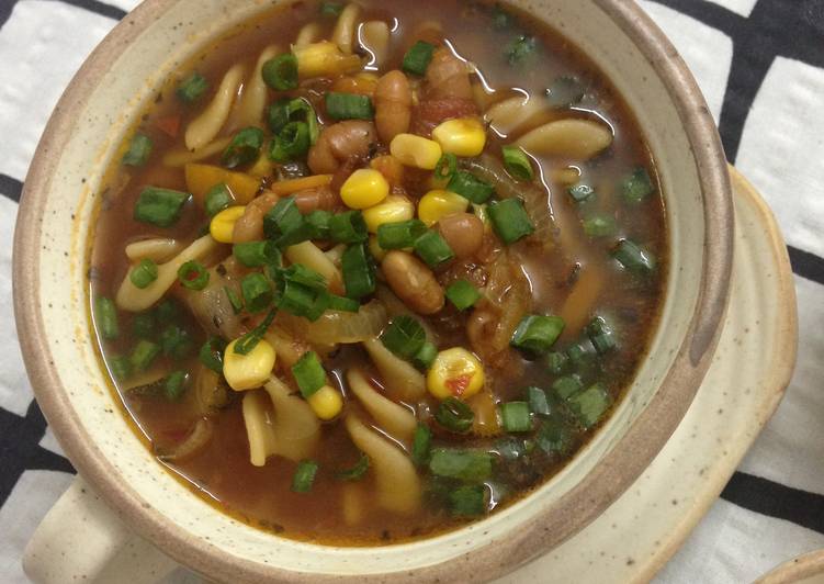 Easiest Way to Prepare Speedy Roasted Vegetable Minestrone Soup