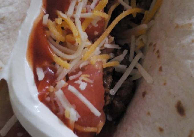 Simple Way to Prepare Homemade American Version Tacos