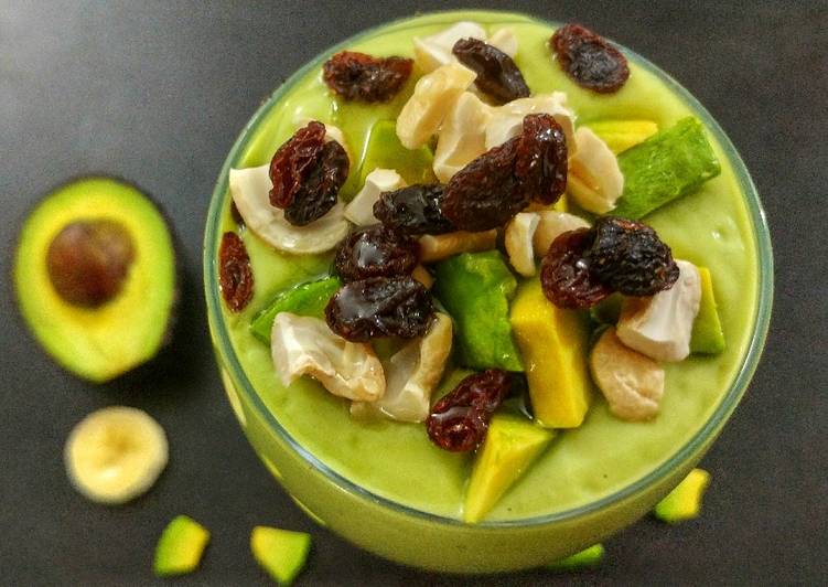 Recipe of Any-night-of-the-week Avocado Banana Milkshake