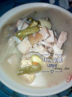 Foto resep Sayur Lodeh Campur