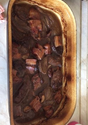 Szarvas sült recept fotója
