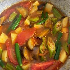 A picture of Mix vegetables curry#mycookbook.