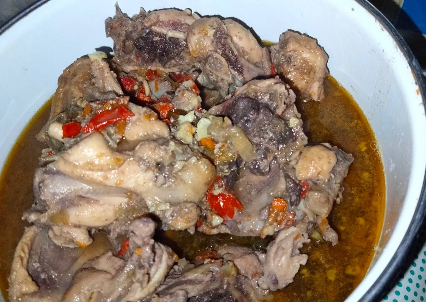 Rica-Rica Balungan Ayam