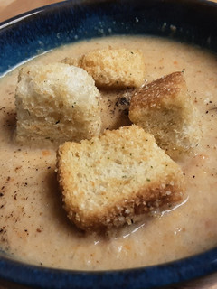 A picture of Roasted Cauliflower Soup.
