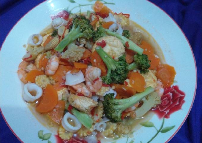 Resep Capcai seafood, Sempurna