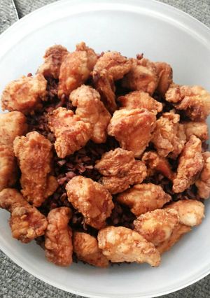 รูปของ ไก่ป๊อปแบบง่าย