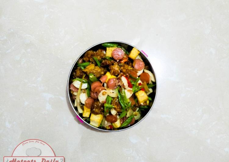 Bahan Membuat Tumis buncis sosis bakso ikan yang Sempurna