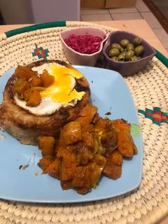 عکسی از دستور کدو حلوایی با پلو ونیمرو