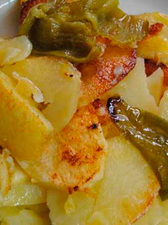 Una foto de Patatas a lo pobre