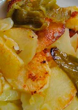 Una foto de Patatas a lo pobre