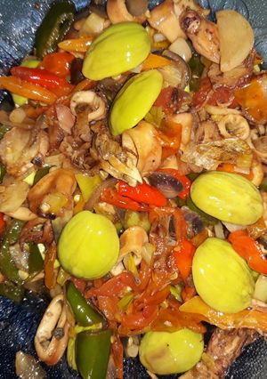 Foto resep Cumi Asin Tumis Pete