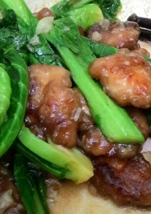 Foto resep Ayam Comeo Tumis Tiram