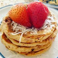Hot cakes de avena y coco - 146 recetas caseras- Cookpad