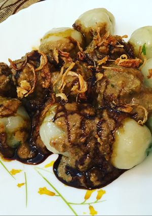 Foto resep Cilok bumbu kacang